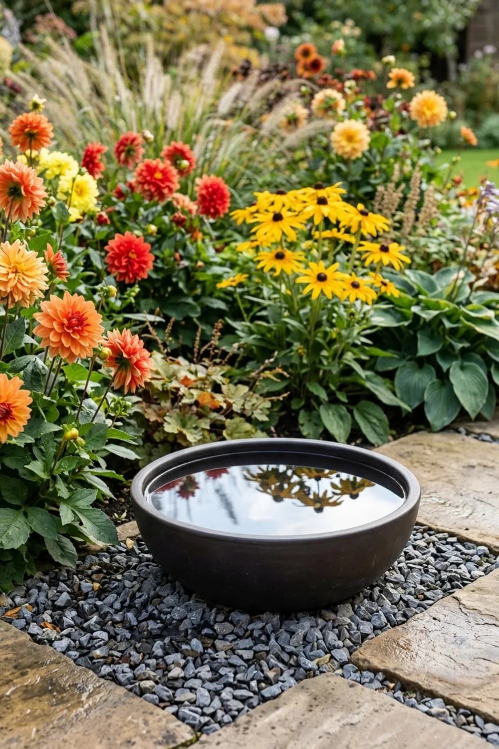 Die schlichte Wasserschale: Minimalismus mit großer Wirkung – Wasserspiel im Garten: 8 schöne Ideen