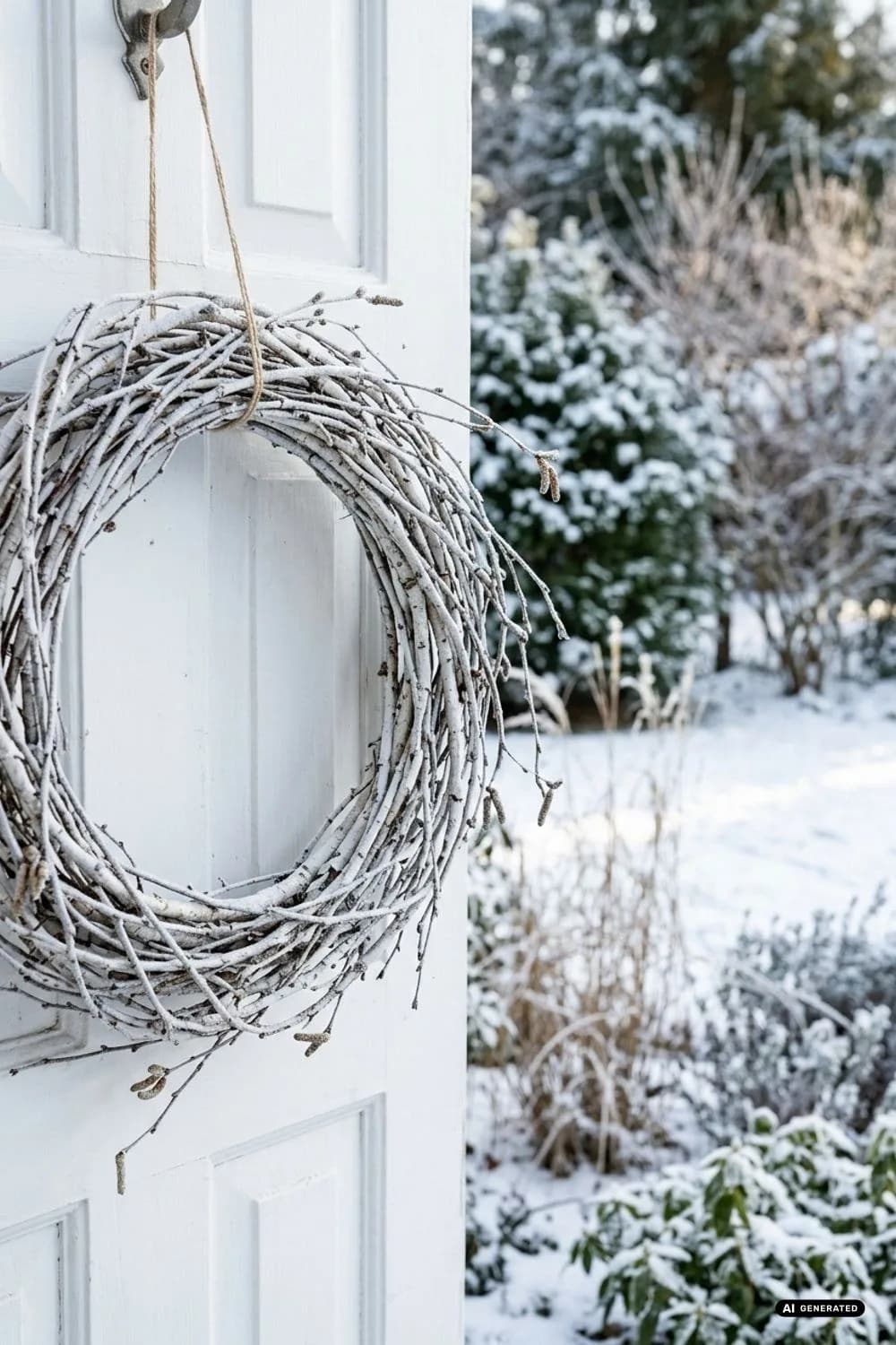 Birkenzweige: Skandinavische Leichtigkeit – 12 weihnachtlich wundervolle Kränze aus Gartenschnitt (Efeu, Buchs, Zweige)