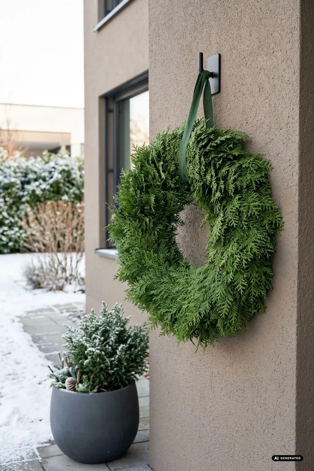 Thuja (Lebensbaum): Die dichte Basis – 12 weihnachtlich wundervolle Kränze aus Gartenschnitt (Efeu, Buchs, Zweige)