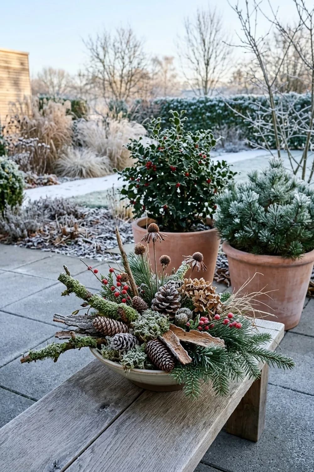 Naturmaterialien: Die Schätze des Gartens nutzen – Weihnachtsdeko für den Garten: 9 wundervolle Ideen
