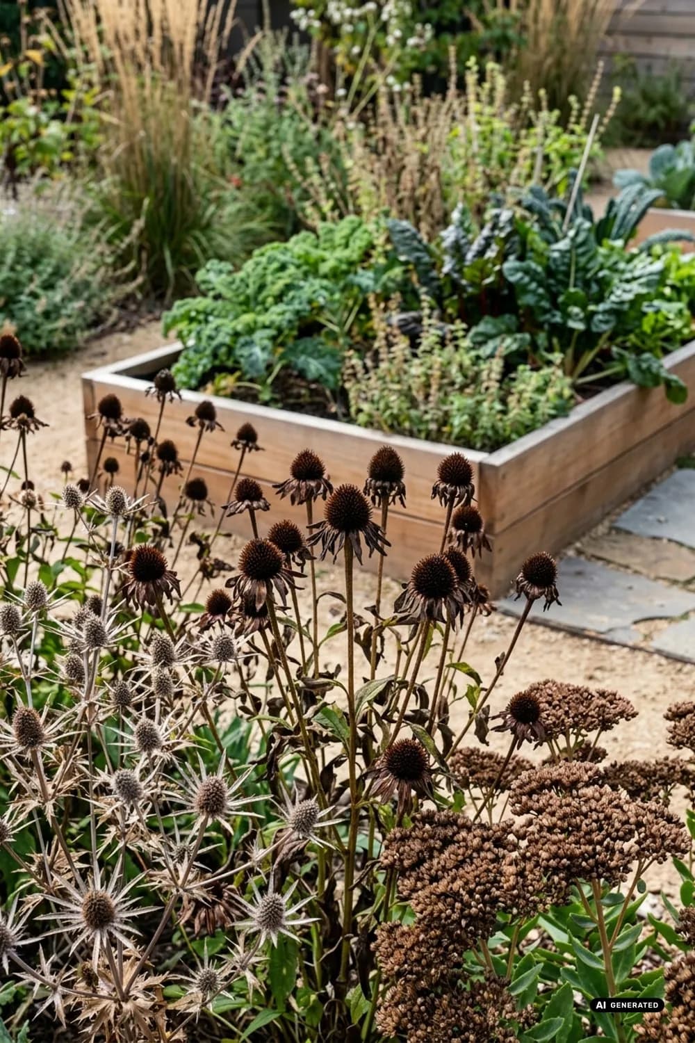 Samenstände von Stauden: Struktur und Wildheit für deine Deko – 12 Ideen für Weihnachtsdeko mit Naturmaterialien im Garten