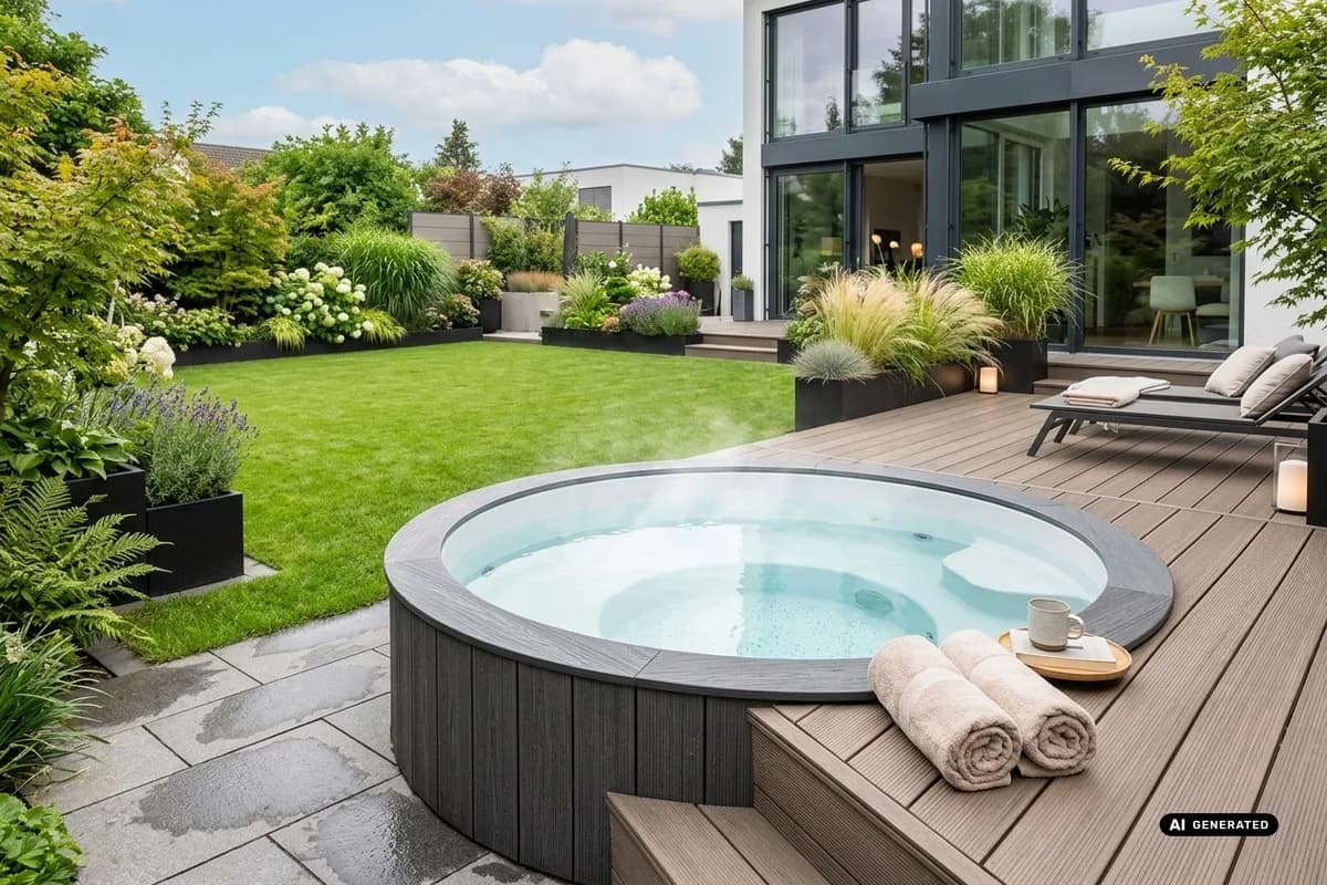 Hot Tube im Garten: 10 schöne Ideen – Titelbild