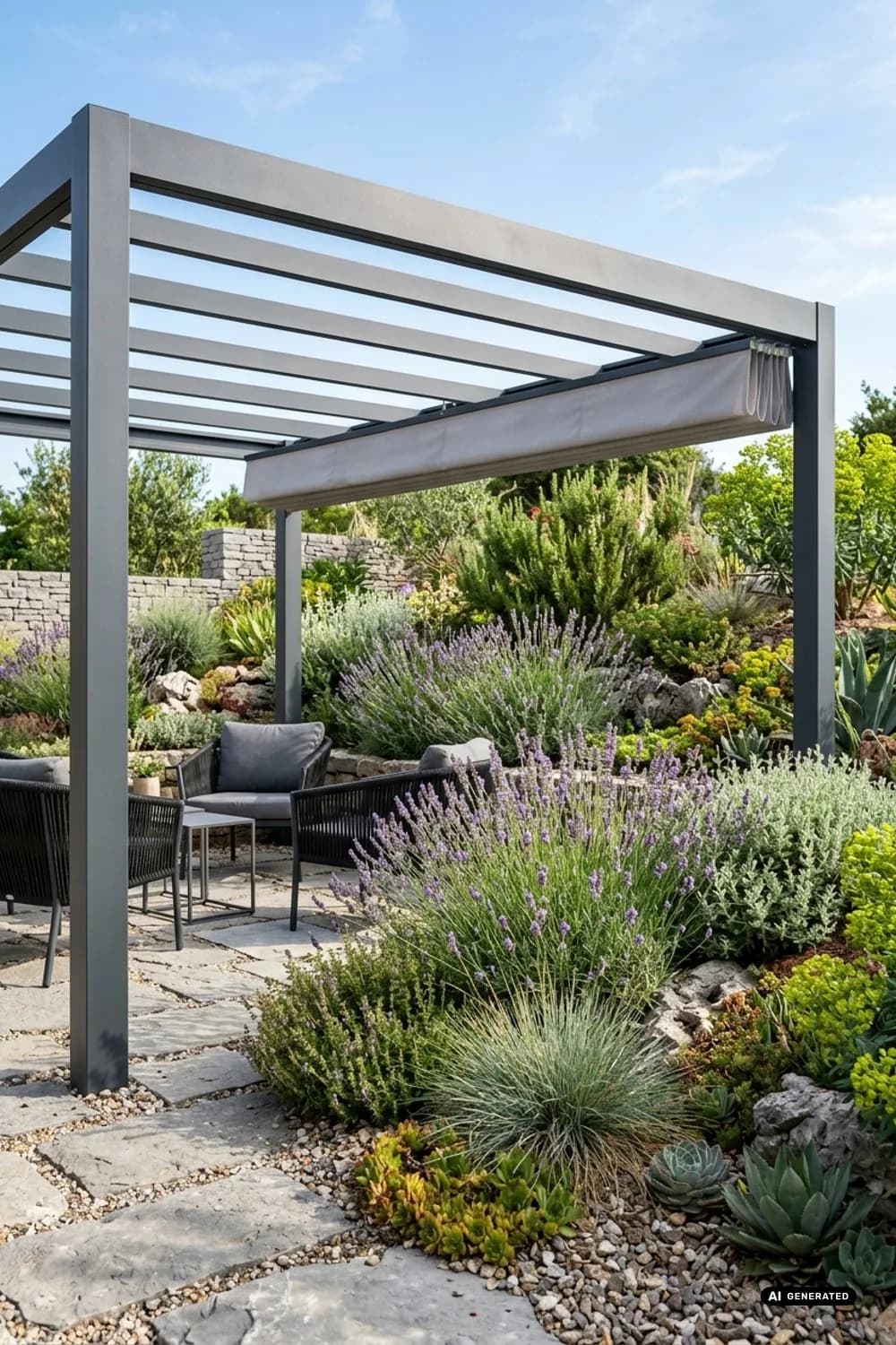 Unter freiem Himmel: Pergola oder Sonnensegel für Schutz – Whirlpool auf der Terrasse: 7 schöne Ideen
